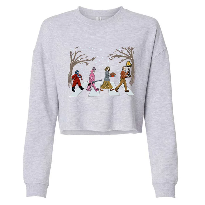 A Christmas Story Road Essential Cropped Pullover Crew