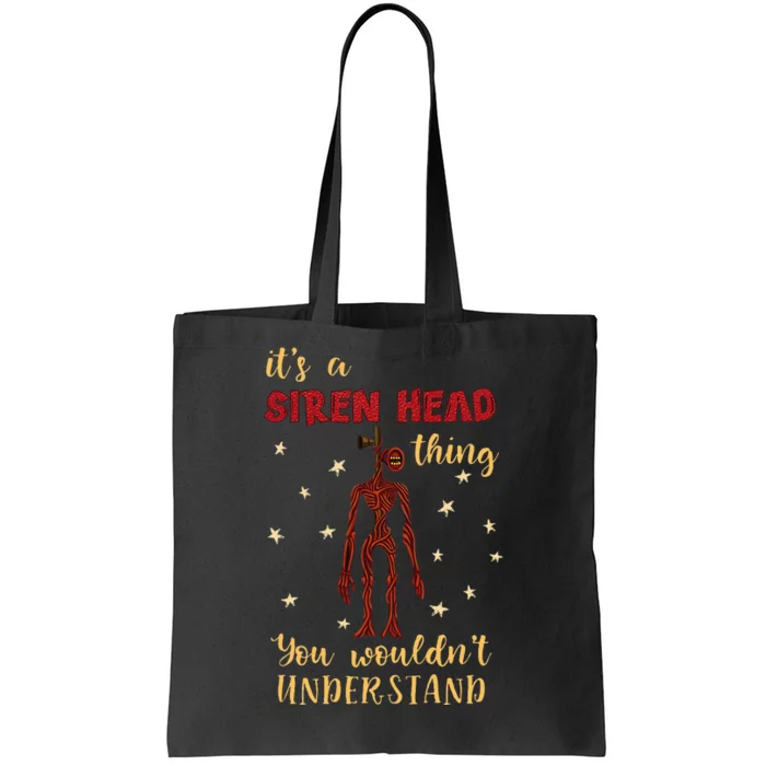 American Cryptid Siren Head Tote Bag