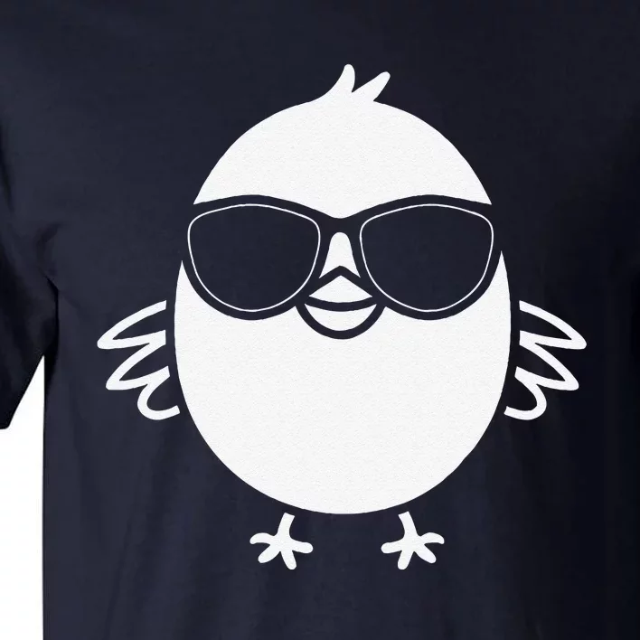 Animal Cute Simple Little Baby Chick With Sunglassses Tall T-Shirt