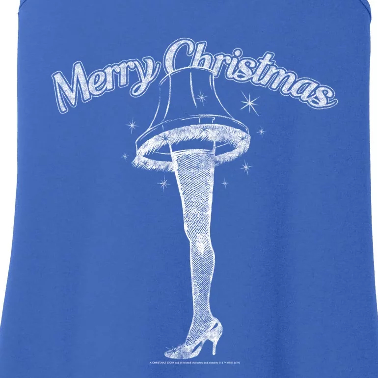 A Christmas Story Leg Lamp Merry Christmas Cool Gift Ladies Essential Tank