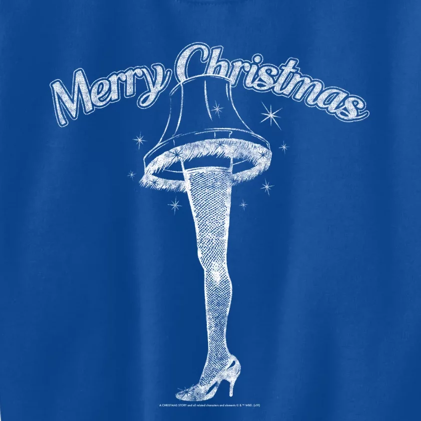 A Christmas Story Leg Lamp Merry Christmas Cool Gift Kids Sweatshirt