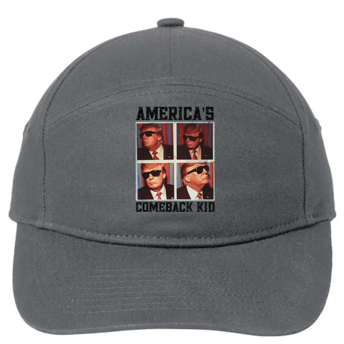 Americas Comeback Second Term President Trump Return 7-Panel Snapback Hat