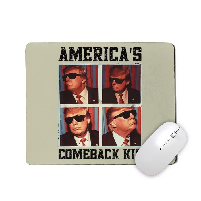 Americas Comeback Second Term President Trump Return Mousepad