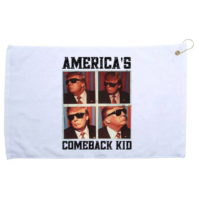 Americas Comeback Second Term President Trump Return Grommeted Golf Towel