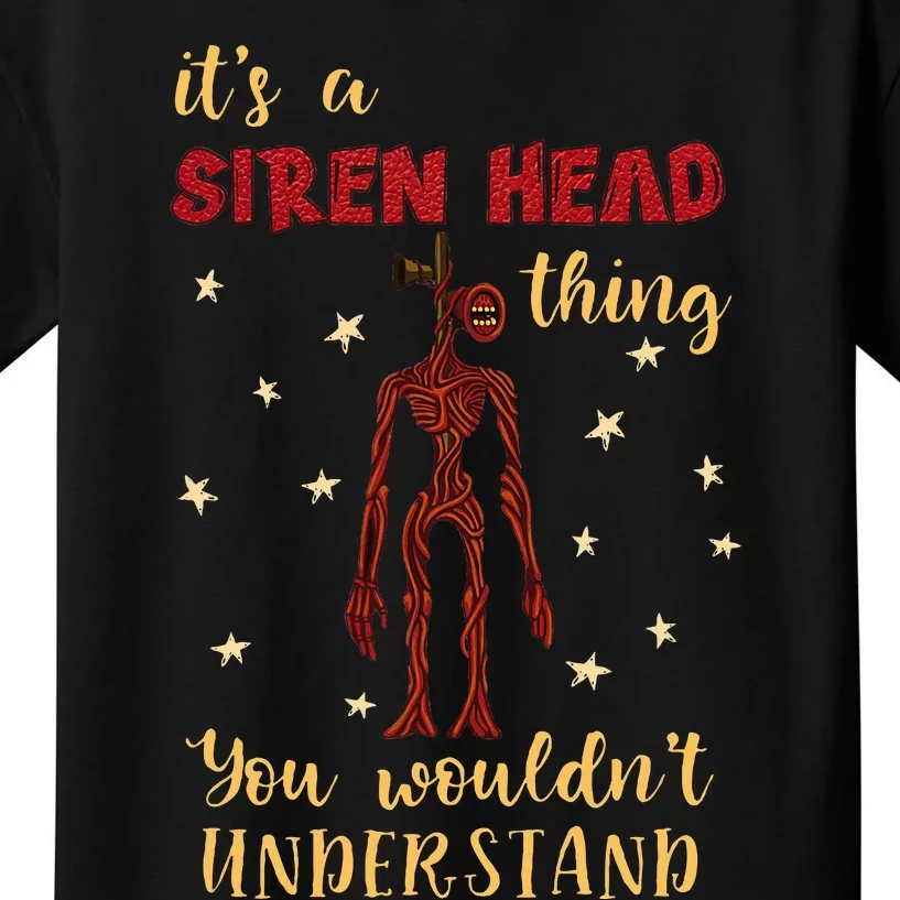 American Cryptid Siren Head Kids T-Shirt