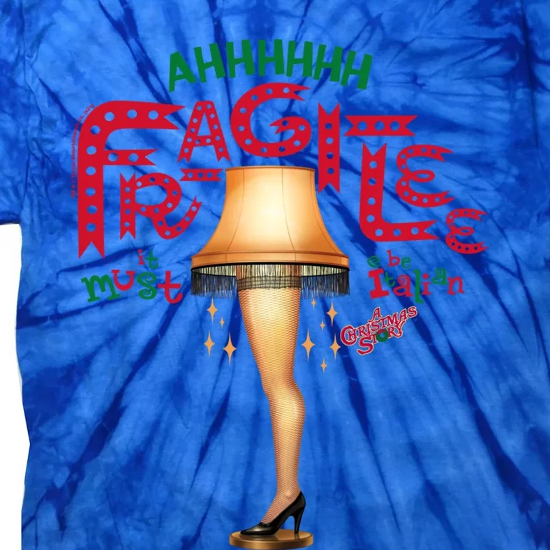 A Christmas Story Ahh Fragilee Funny Gift Tie-Dye T-Shirt