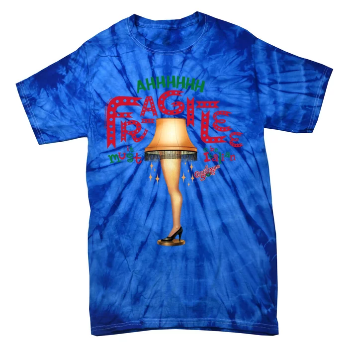 A Christmas Story Ahh Fragilee Funny Gift Tie-Dye T-Shirt