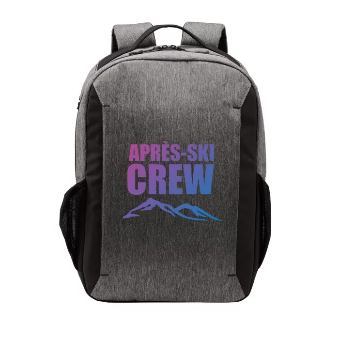 AprèsSki Crew Ski Skiing Party Gift Vector Backpack