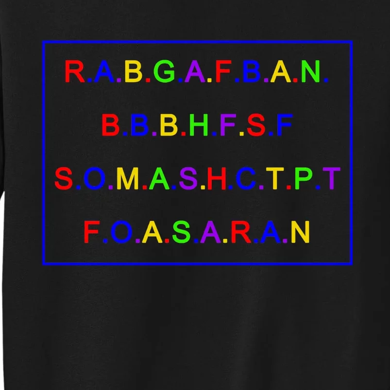 Act Up City Girls R.A.B.G.A.F.B.A.N.B.B.B.H.F.S.F S.O.M.A.S.H.C.T.P.T Tall Sweatshirt