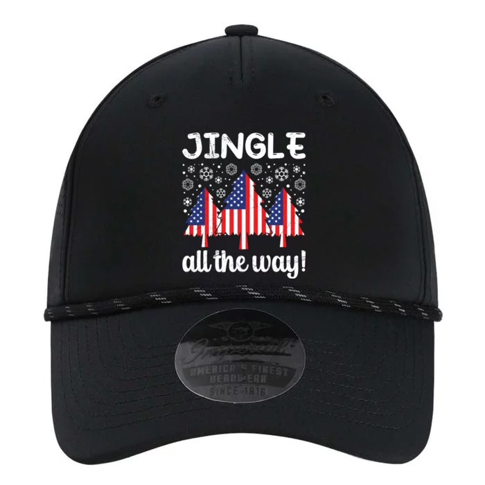 America Christmas Tree Jingle All The Way Usa Christmas Gift Performance The Dyno Cap