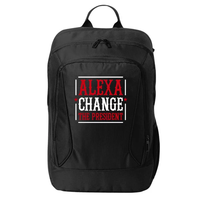 Alexa Change The President City Backpack