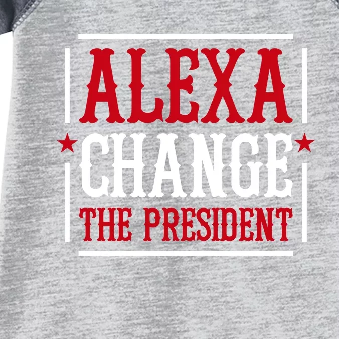 Alexa Change The President Infant Baby Jersey Bodysuit