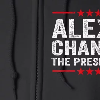 Alexa Change The President Funny Quote Humor Full Zip Hoodie