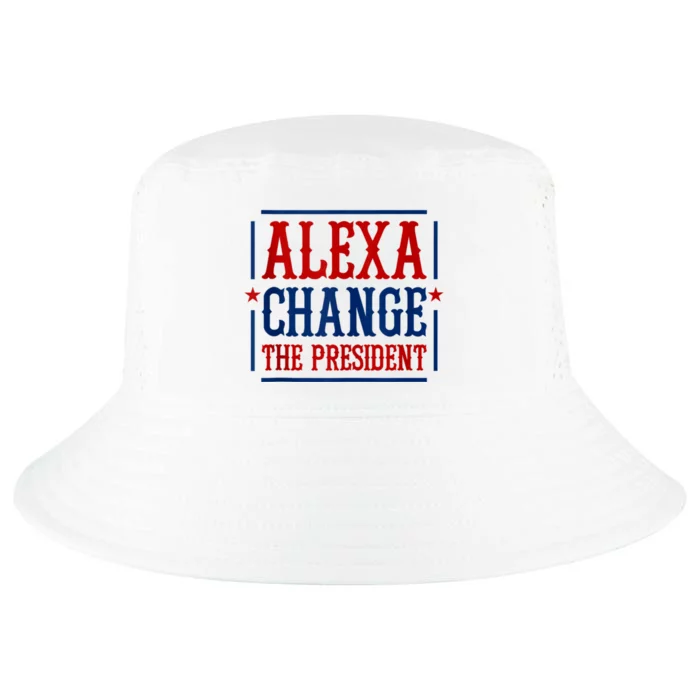 Alexa Change The President Cool Comfort Performance Bucket Hat