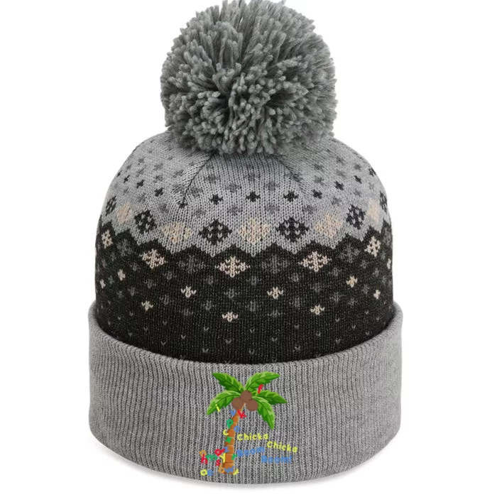 Alphabet Coconut Tree Chicka Chicka Boom Boom The Baniff Cuffed Pom Beanie