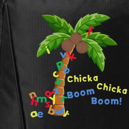 Alphabet Coconut Tree Chicka Chicka Boom Boom City Backpack