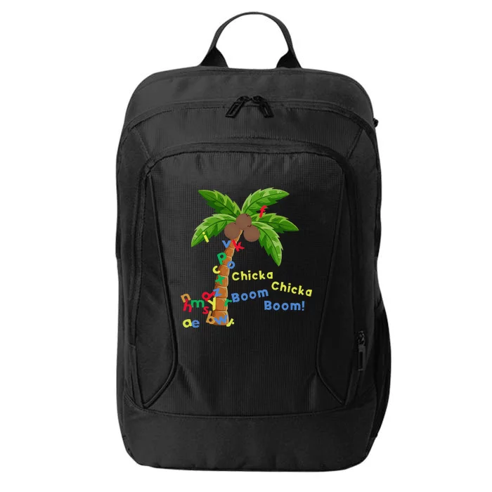 Alphabet Coconut Tree Chicka Chicka Boom Boom City Backpack