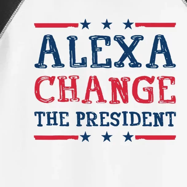 Alexa Change The President Toddler Fine Jersey T-Shirt