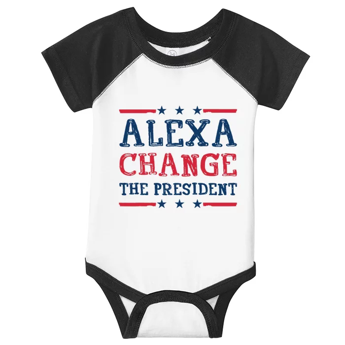 Alexa Change The President Infant Baby Jersey Bodysuit