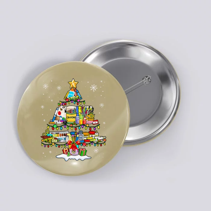 Art Christmas Tree Art Supplies Button