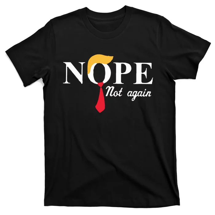 Anderson Cooper Trump Nope Not Again Jeras Ikehorn T-Shirt