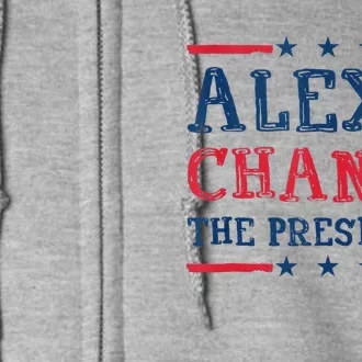 Alexa Change The President Funny Quote Humor Full Zip Hoodie