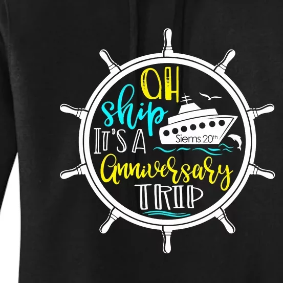 Anniversary Cruise Trip Vacation Crusing Matching Team Matching Family Women's Pullover Hoodie