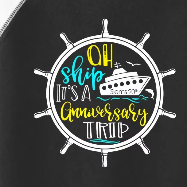 Anniversary Cruise Trip Vacation Crusing Matching Team Matching Family Toddler Fine Jersey T-Shirt