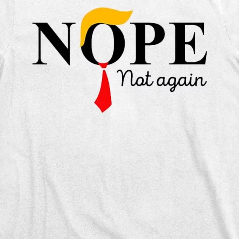 Anderson Cooper Trump Nope Not Again Jeras Ikehorn T-Shirt