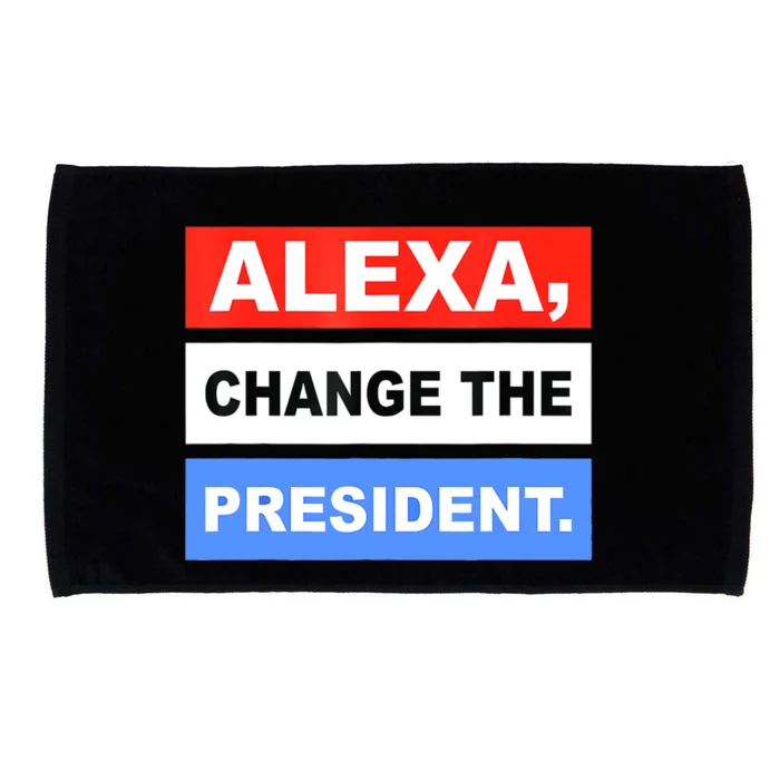 Alexa, Change The President Microfiber Hand Towel