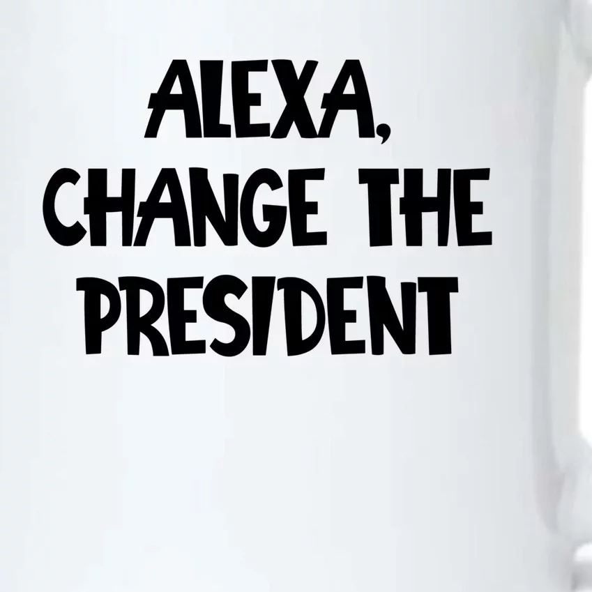 Alexa Change The President Gift Black Color Changing Mug