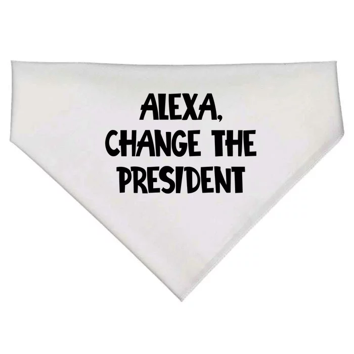 Alexa Change The President Gift USA-Made Doggie Bandana