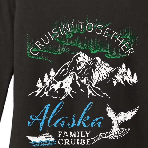 Alaska Cruisin Together Family Cruise North Lights Cruising Womens CVC Long Sleeve Shirt