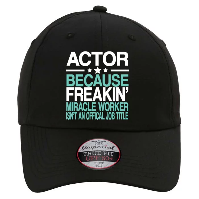 Actor Miracle Worker Official Job Title The Original Performance Cap