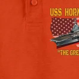 Aircraft Carrier Uss Hornet Cvfunny Gift12 Veterans Day Father's Day Funny Gift Dry Zone Grid Performance Polo