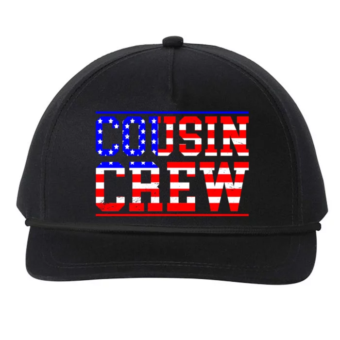 American Cousin Usa Cousin Crew Gift Snapback Five-Panel Rope Hat