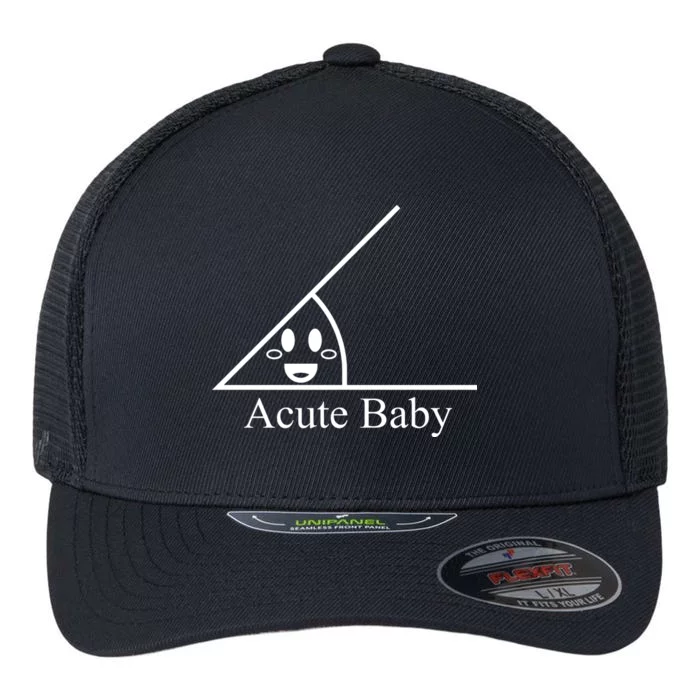 Acute Baby Funny Math Flexfit Unipanel Trucker Cap