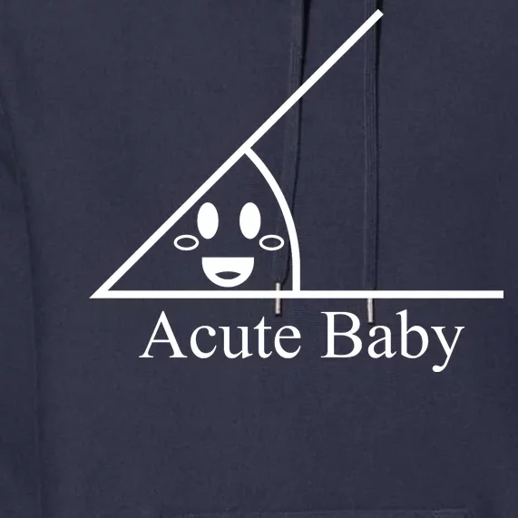 Acute Baby Funny Math Premium Hoodie