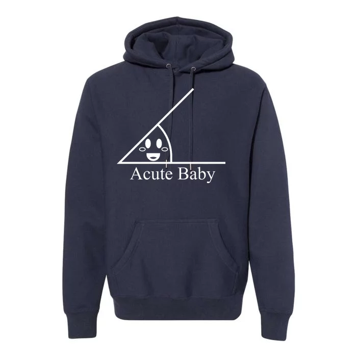 Acute Baby Funny Math Premium Hoodie