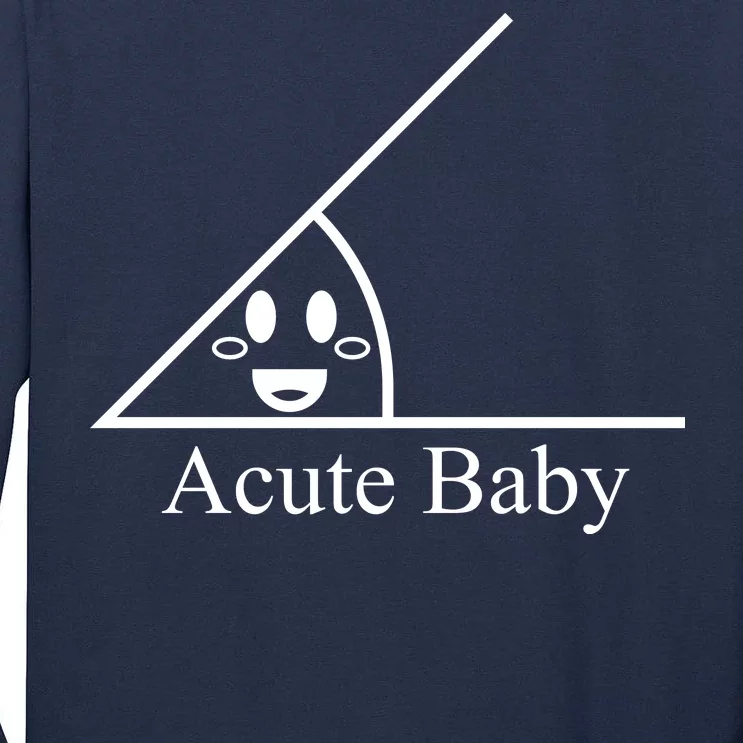 Acute Baby Funny Math Tall Long Sleeve T-Shirt