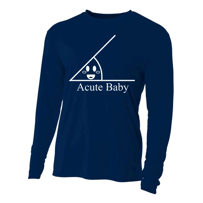 Acute Baby Funny Math Cooling Performance Long Sleeve Crew