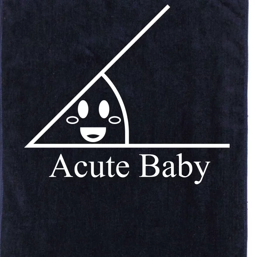 Acute Baby Funny Math Platinum Collection Golf Towel