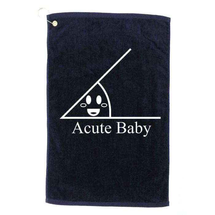 Acute Baby Funny Math Platinum Collection Golf Towel