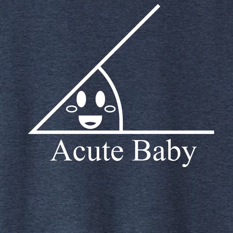 Acute Baby Funny Math Women's Crop Top Tee