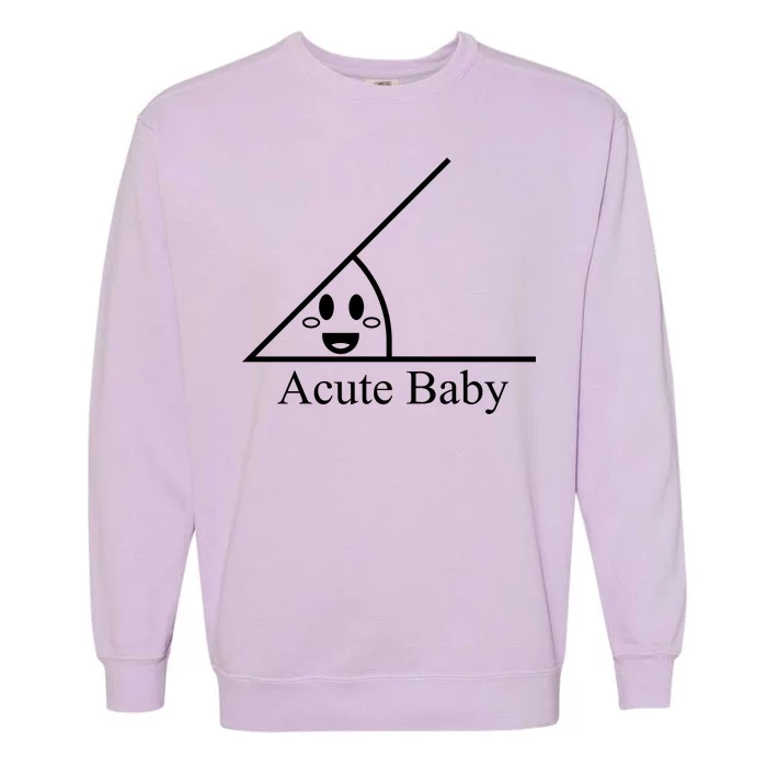 Acute Baby Funny Math Garment-Dyed Sweatshirt