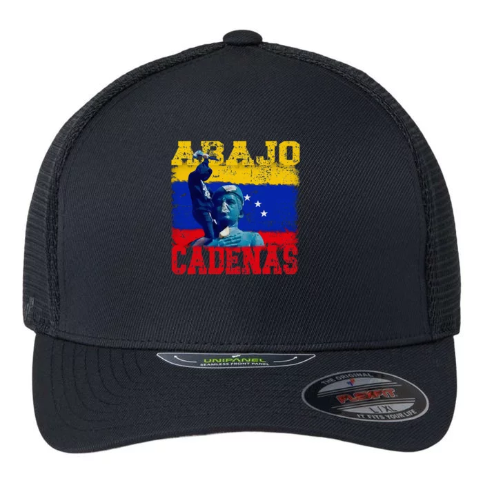 Abajo Cadenas Venezuela Flexfit Unipanel Trucker Cap