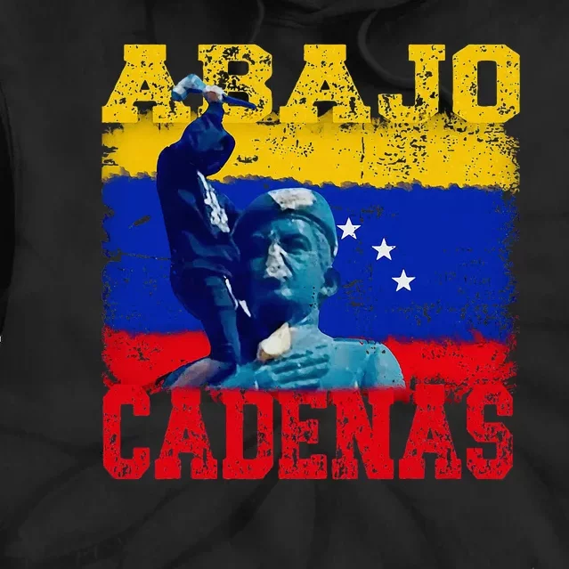 Abajo Cadenas Venezuela Tie Dye Hoodie