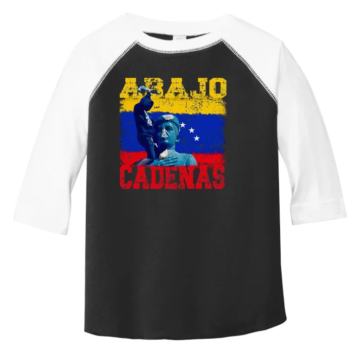 Abajo Cadenas Venezuela Toddler Fine Jersey T-Shirt