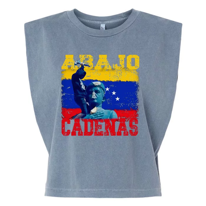 Abajo Cadenas Venezuela Garment-Dyed Women's Muscle Tee