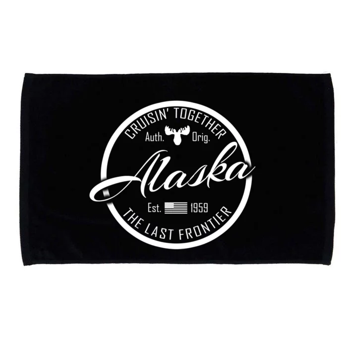 Alaska Cruise Vacation Cruisin Together Great For Groups Meaningful Gift Microfiber Hand Towel